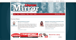 Desktop Screenshot of limpopomirror.co.za